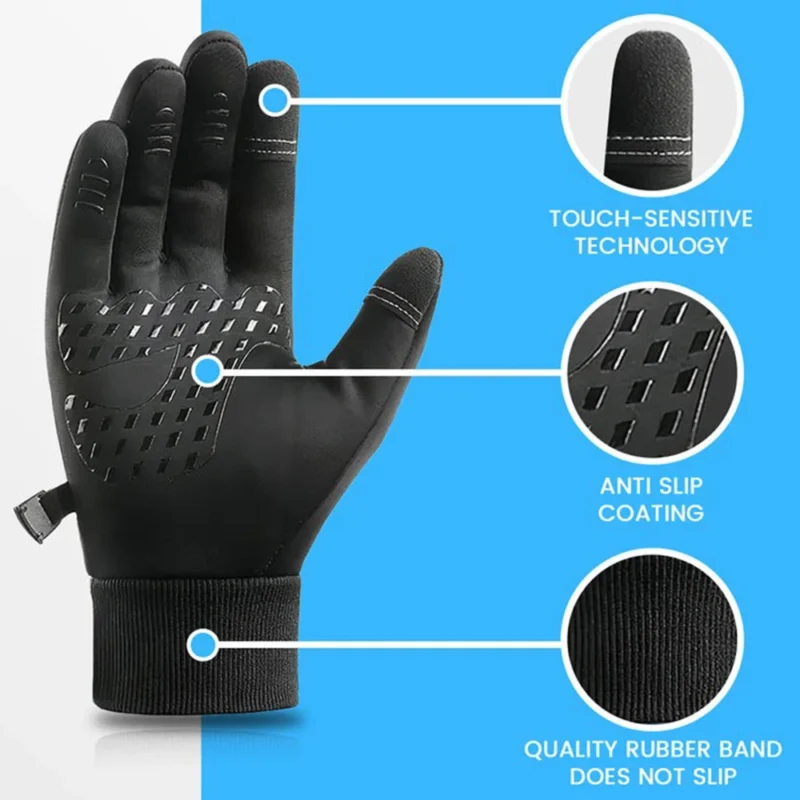 FrostShield Handschuhe – Warm, Wasserdicht & Reflektierend für jedes Winterabenteuer - Bild 3